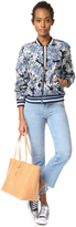 Thumbnail for your product : Blank Floral Bomber Jacket
