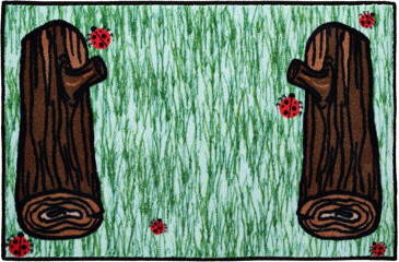 Sprogs Buddy Time Kids Rugs (Log & Log)