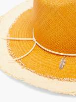 Thumbnail for your product : Lafayette House Of Jimmy 2 Panama Straw Hat - Womens - Natural