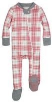 Thumbnail for your product : Burt's Bees Baby® Plaid Organic Cotton Footed Pajama in Pink