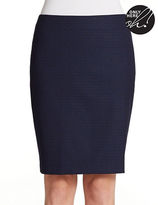 Thumbnail for your product : Lord & Taylor Plus Jacquard Pencil Skirt