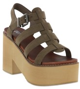 mia deana sandals taupe