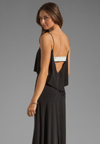 Thumbnail for your product : T-Bags 2073 T-Bags LosAngeles Detail Back Maxi Dress