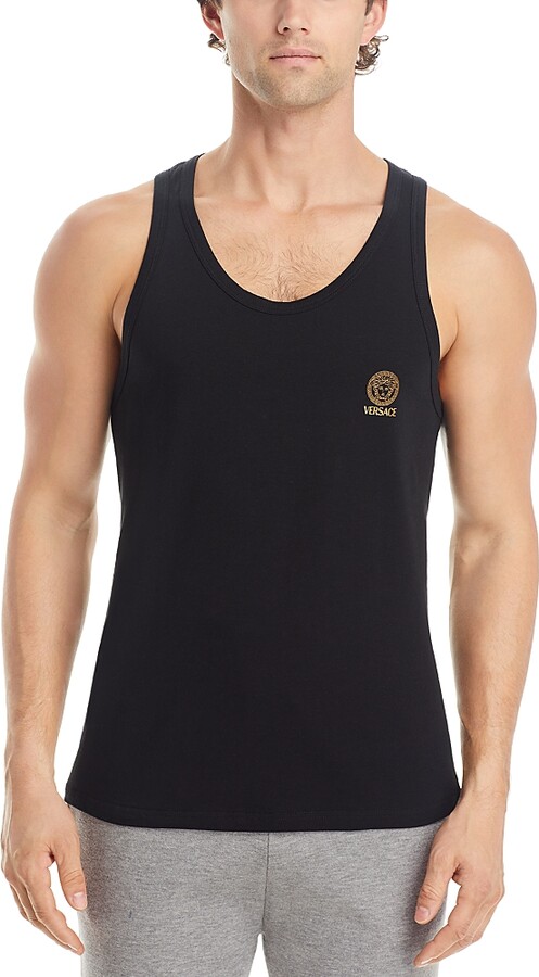 Versace Medusa Logo Jersey Tank