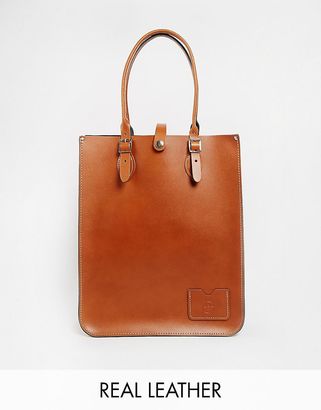 The Leather Satchel Company Tote Bag - Tan