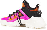 Thumbnail for your product : McQ Suede, Mesh And Shell Sneakers