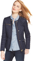 Thumbnail for your product : Tommy Hilfiger Quilted Collarless Barn Jacket