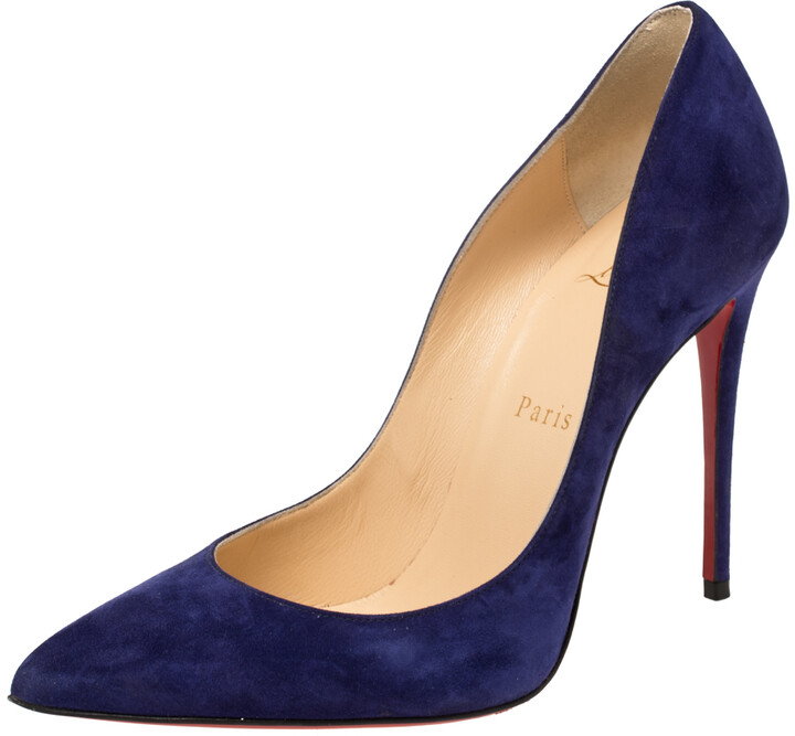 Christian Louboutin Blue Sole | Shop the world's largest collection of  fashion | ShopStyle