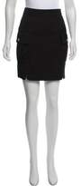 Thumbnail for your product : Pierre Balmain Rib Knit Mini Skirt Black Rib Knit Mini Skirt
