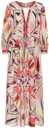 cotton beach maxi dress