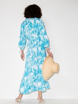 Thumbnail for your product : Melissa Odabash Gabby brushstroke print wrap dress