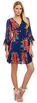 Thumbnail for your product : Betsey Johnson Floral-Print Dress