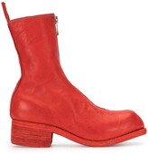 Thumbnail for your product : Guidi Front Zip Ankle Boots