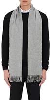 Thumbnail for your product : Barneys New York Men's Cashmere Flannel Scarf-Gray