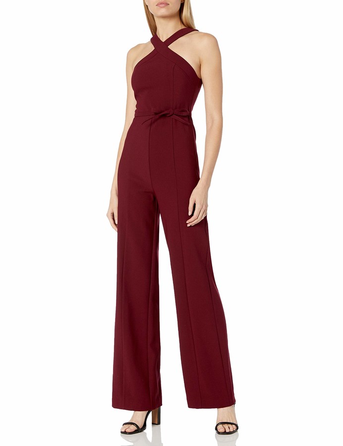 LIKELY Womens Ria Halter Jumpsuit 