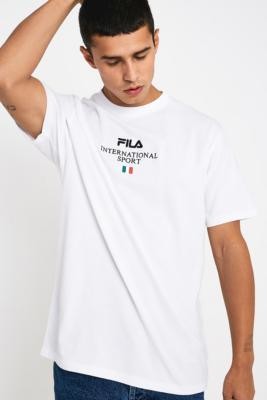 Fila UO Exclusive Penny White T-Shirt - White S at Urban Outfitters