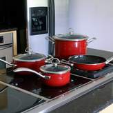 Thumbnail for your product : Chantal Copper Fusion 7 Piece Cookware Set - Red