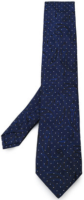 Etro paisley pattern dotted tie