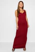 Thumbnail for your product : boohoo Petite Scoop Neck Maxi Dress