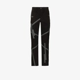 Thumbnail for your product : Heliot Emil Imago Straight Leg Suede Trousers