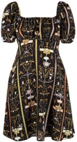 Thumbnail for your product : Versace Jeans Couture Baroque Pattern-Print Mini Dress