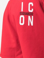 Thumbnail for your product : DSQUARED2 Icon cotton track shorts