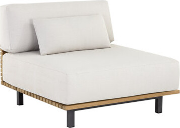 Tyrod Teak Patio Chair with Cushions