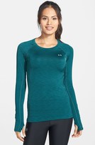 Thumbnail for your product : Under Armour ColdGear® Fitted Long Sleeve Crewneck Tee