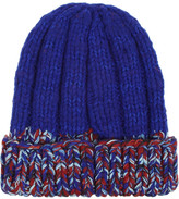 Thumbnail for your product : Missoni Chunky-knit wool-blend beanie