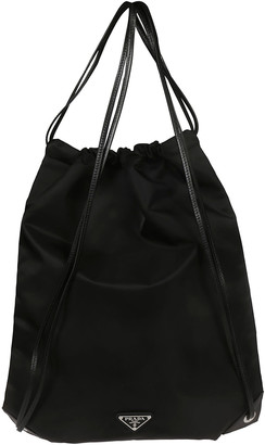 prada drawstring backpack