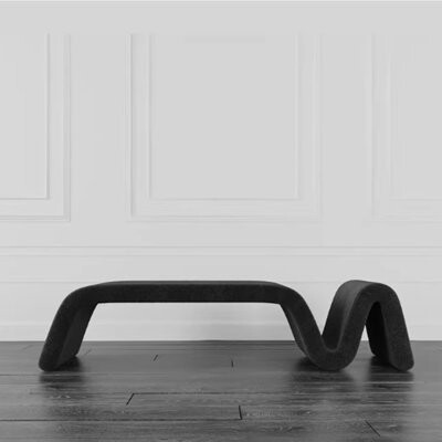 L Entrance Shoe Stool Black Creative Bedside Stool Shoeshine Stool