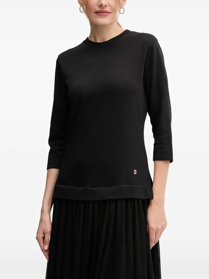 JOOP! Three-Quarter-Sleeve Tulle Dress