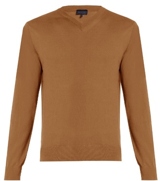 Lanvin V-neck cashmere sweater