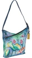 Thumbnail for your product : Anuschka V-Top Hobo - Abstract Twilight