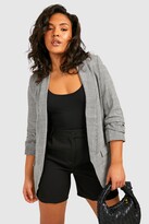 Thumbnail for your product : boohoo Plus Dogtooth Prince Of Wales Check Blazer