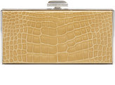 Thumbnail for your product : Judith Leiber East-West Rectangle Clutch Bag, Camel