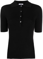 Thumbnail for your product : P.A.R.O.S.H. Polo Neck Ribbed Knit Top