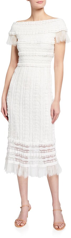 white gauze dresses