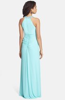Thumbnail for your product : Xscape Evenings Beaded Jersey Halter Gown
