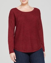 Thumbnail for your product : Eileen Fisher Plus Ribbed Knit Sweater