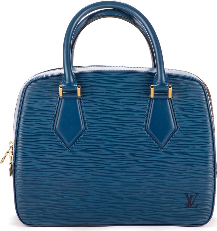 Louis Vuitton Blue Epi Leather Bandouliere Shoulder Strap - Yoogi's Closet