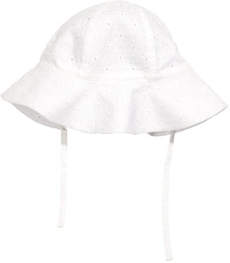 H&M Sun Hat - White - Kids