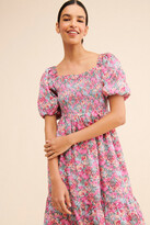 Thumbnail for your product : ENGLISH FACTORY Floral Tiered Maxi Dress