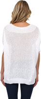 Thumbnail for your product : Minnie Rose Mesh Pullover in White