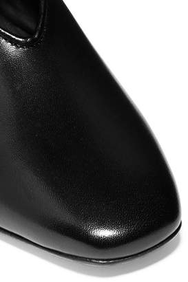 J.W.Anderson Suede-trimmed Leather Pumps - Black