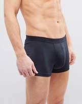 Thumbnail for your product : ASOS Trunks 5 Pack In Black Microfibre Save