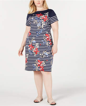 Karen Scott Plus Size Liberty Garden Dress