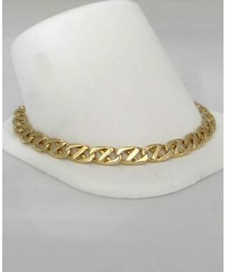 Gucci 14K Yellow Gold Modified Mariner Link Chain Bracelet