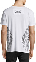 Thumbnail for your product : Robin's Jeans Headdress-Graphic Short-Sleeve T-Shirt, White