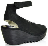 Thumbnail for your product : Fly London Yala - Ankle Strap Peep Toe Wedge